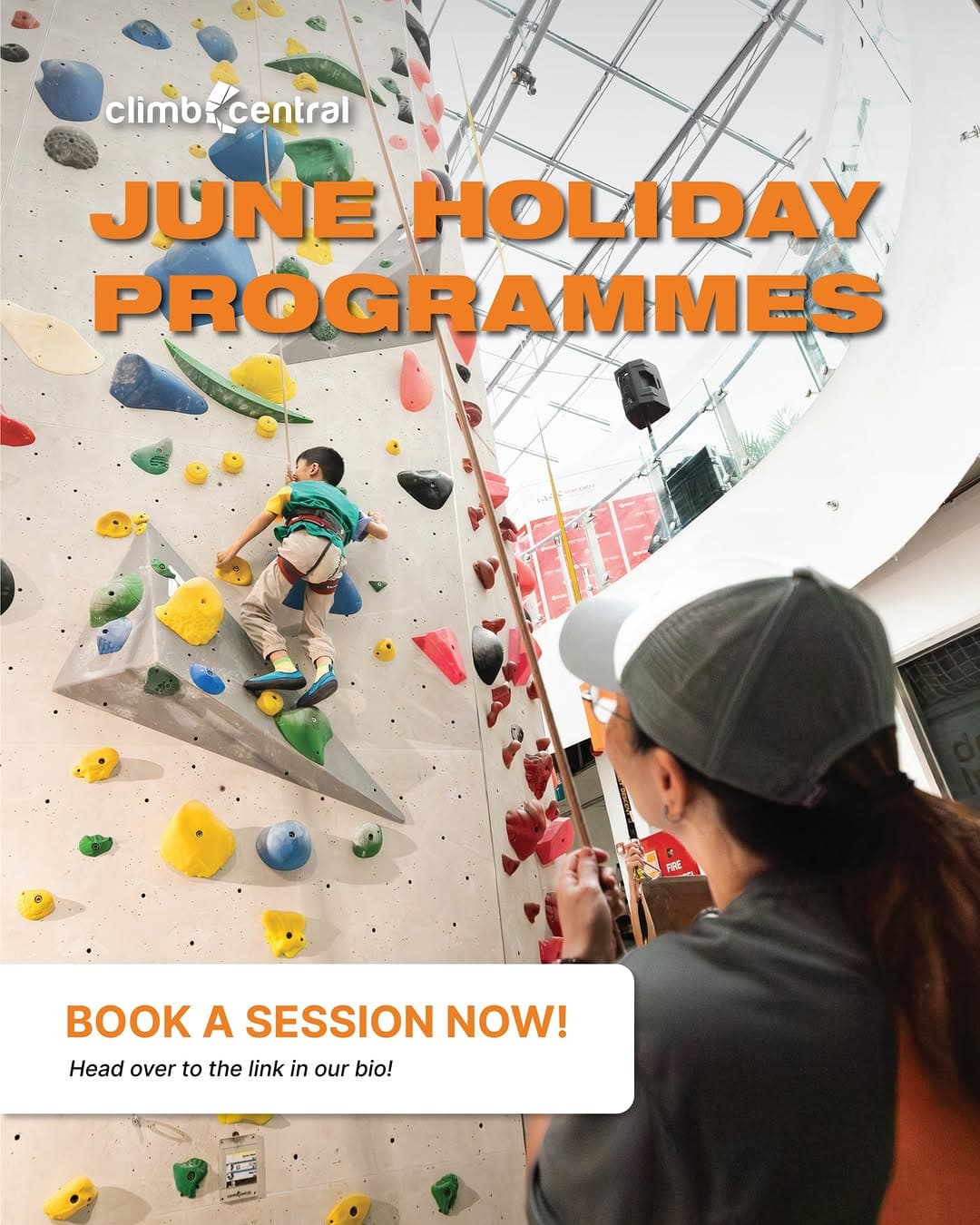 School’s out! It’s time to climb! 🧗♀️☀️
From beginner-friendly climbing sessions to active holida